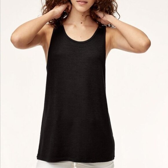 Small Wilfred Free Ornella Black Tank Top - Picture 1 of 8